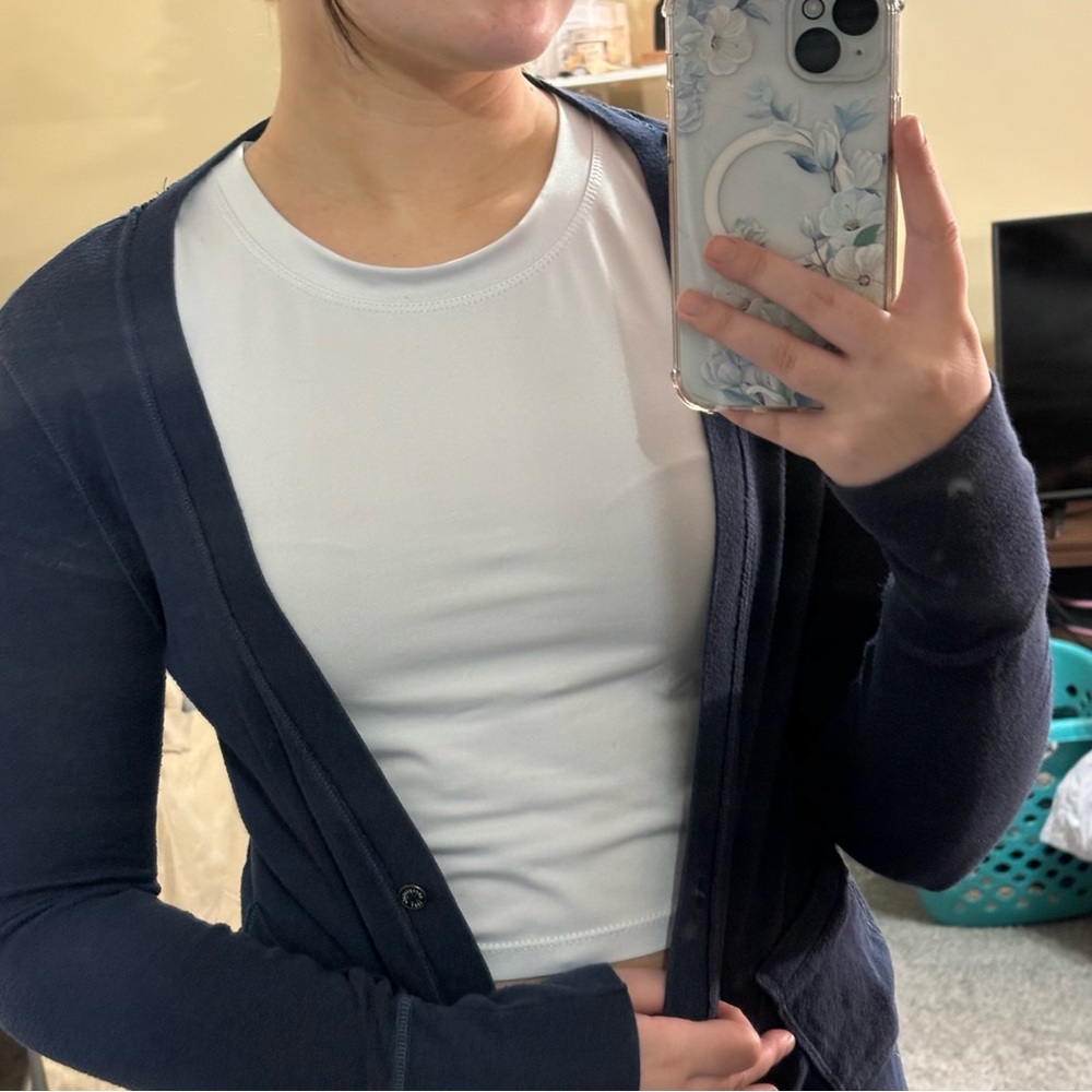 Navy blue sweater